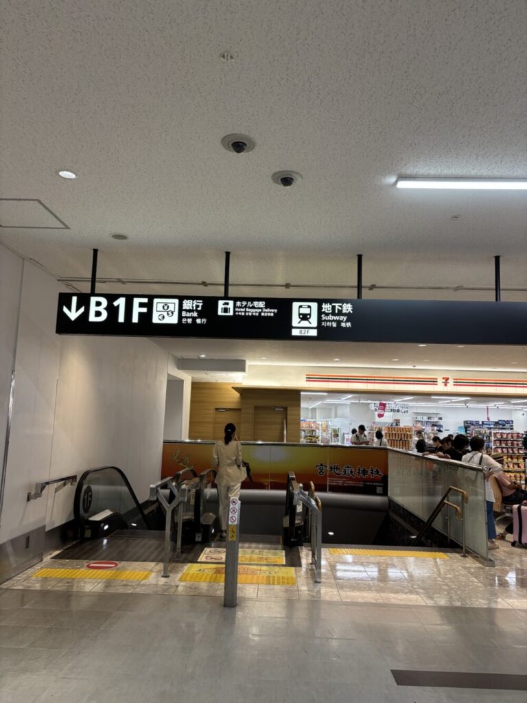 地下鉄エスカレーター1
