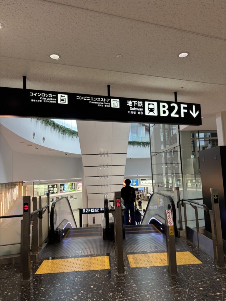 地下鉄エスカレーター2
